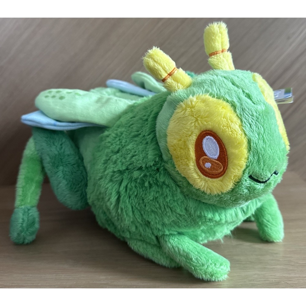 Squishable Mini Green Yellow Grasshopper Plush Toy Stuffed Animal 12"